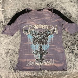 Crash and burn womens vintage size large